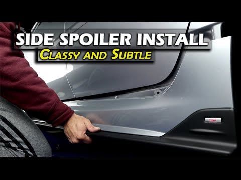STI/WRX Side Skirt Installation (Side Under Spoiler)