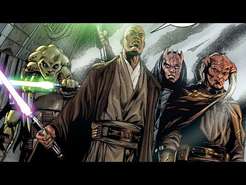 When Mace Windu and his Boys pulled up to kill Bounty Hunters that hunted Jedi [Legends]