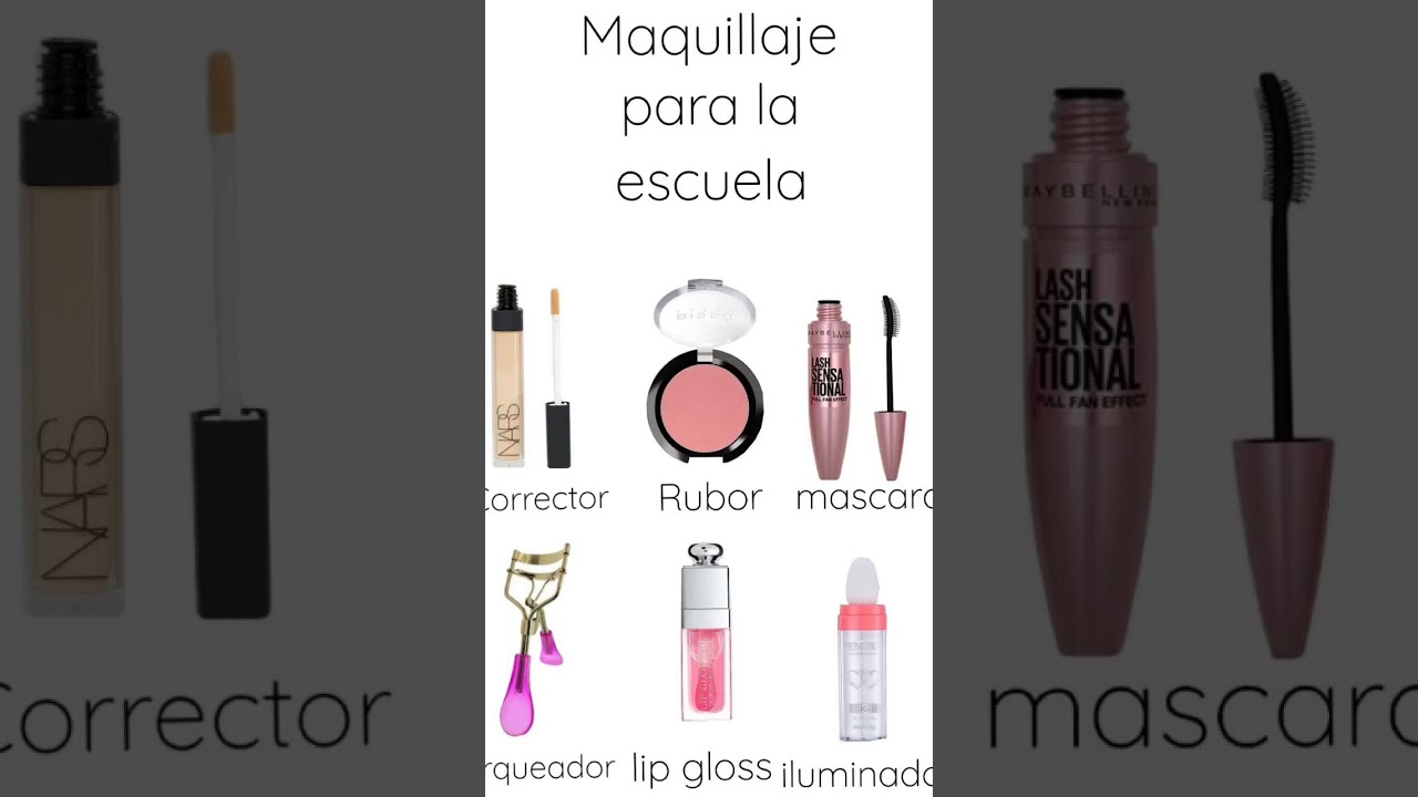 Para la escuela de chicas #fyp #maquillaje #escuela