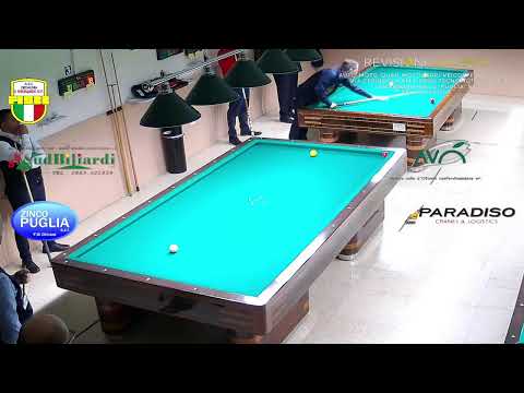 DELVECCHIO V. (1) vs MAGGIO C. (M)    a seguire  MIGNOLO A. (NP)  vs  QUARTA A. (NP)