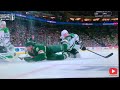 Stars D 5 Nils Lundkvist Injury He Gets Skate Kicked In His Face Bloody Cheek