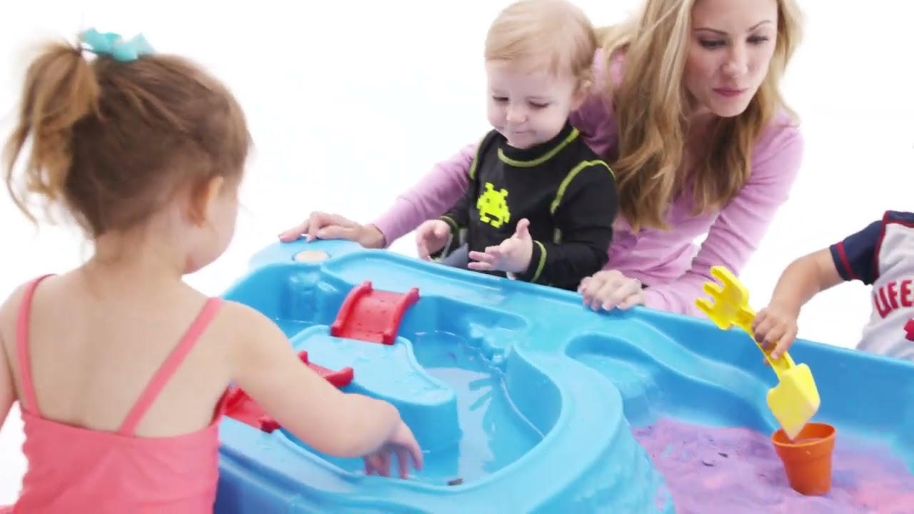 Step2 Cascading Cove Zand & Watertafel - Buitenspelen met waterspeelgoed
