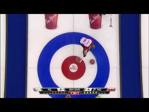 #brier2016 [1v2-8E] Jacobs (NO) vs Gushue (NL)