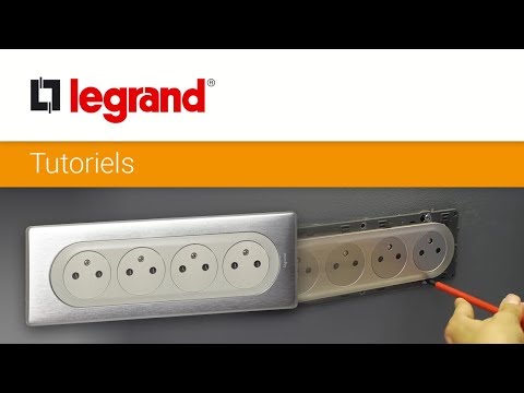 Prises de courant Legrand Céliane : comment ajouter des prises électriques encastrées dans le mur ?