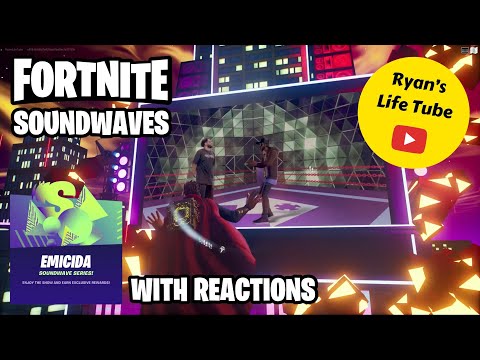 Fortnite Chapter 3 Season 2 | Soundwave Series: Emicida [With Reactions and Commentary]