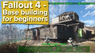 Fallout 4 - Base building for beginners (new gameplay)