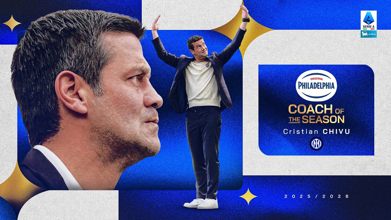 Christian Chivu: Philadephia Coach Of The Season | Serie A 2025/26