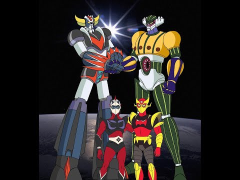 Goldrake vs Jeeg Robot D'Acciaio -  Scontro Completo (Montaggio)