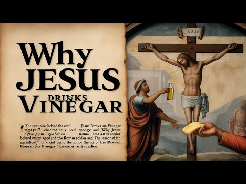 Bible's Most SHOCKING Moment Jesus Drinks Vinegar Before Dying | Bible Stories