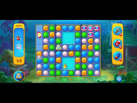 Fishdom level 10547 no boosters フィッシュダム ノーマル