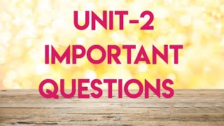 Download the video "unit-2 important questions for java | OOPs through java important questions unit-2"