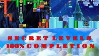 New Super Mario Bros. U Deluxe: All Secret Levels 100% Completion