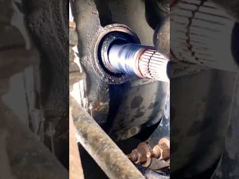 How to Removed/Replace Intermediate Shaft Dodge1500 #mechanic #automobile #diy