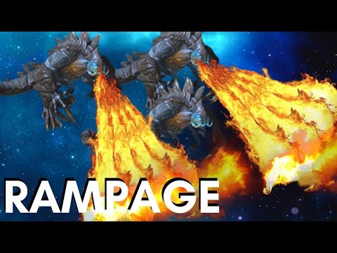 TRIPLE GODZILLA VS TRIPLE HNH - INSANELY CLOSE! - Dehaka Weekly Brawl [Starcraft 2 Direct Strike]
