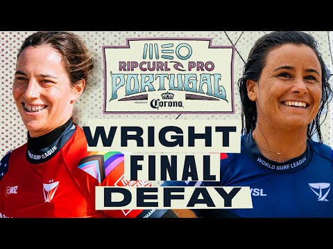 Tyler Wright vs Johanne Defay | MEO Rip Curl Pro Portugal 2024 - Final