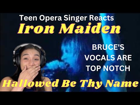 Teen Opera Singer Reacts To Iron Maiden - Hallowed Be Thy Name