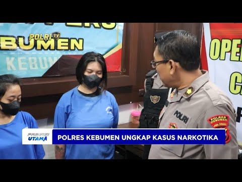 POLRES KEBUMEN UNGKAP KASUS NARKOTIKA