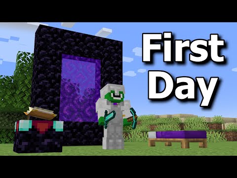How to Start a Minecraft Survival World the Right Way