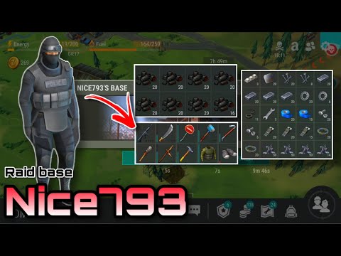 Raid base Nice793 | RaidTime ปล้นกันเถอะ | LDOE | Last day on earth : Survival