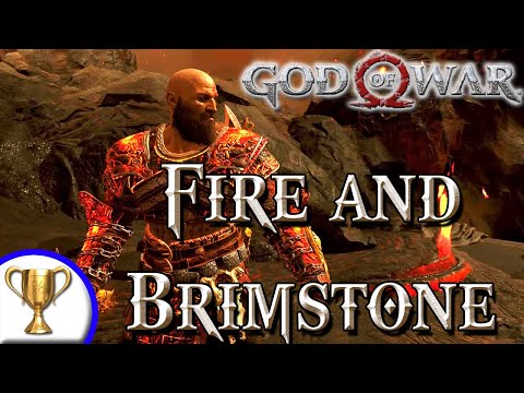 God of War│Schließe alle Prüfungen in Muspelheim ab│Feuer- und Schwefeltrophäe