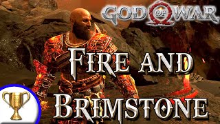 God of War│Complete all Muspelheim trials│Fire And Brimstone Trophy