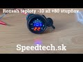 Digitálny voltmeter 12/24V - s teplomerom a USB nabíjačkou - Video Youtube