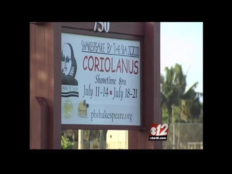 2013 Coriolanus - Shakespeare By The Sea XVIII - News Clip