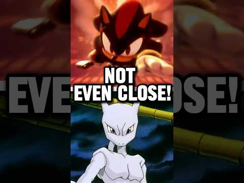 Why Shadow The Hedgehog VS Mewtwo ISN’T CLOSE!  #shadow #sonicthehedgehog #sonic #pokemon #vs #games