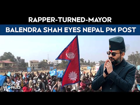 Nepal News | Rapper-Turned-Mayor Balendra Shah Eyes The PM's Post, Begins Election Campaign
