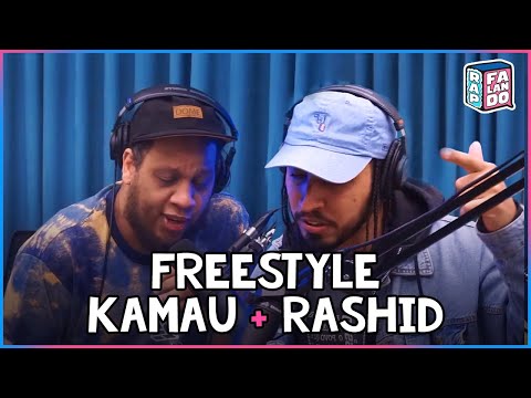 RASHID E KAMAU FAZEM FREESTYLE AO VIVO (PROD. 808 LUKE) | rap, falando: freeverse