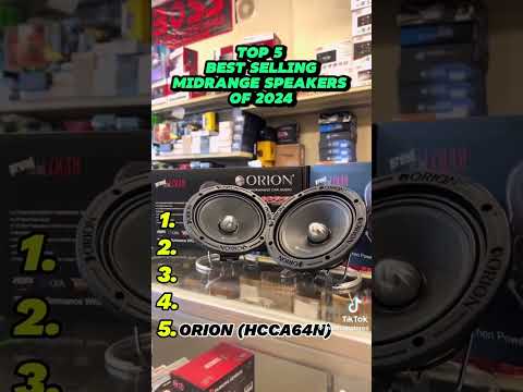 Top 5 Selling speakers of 2024 #basstv #bassmusic #ds18 #orion