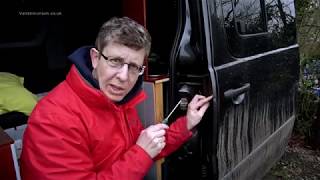 Vlog 32: Fixing the broken sliding door handle on my camper van