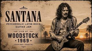 Santana 🌹 Psychedelic Blues Rock | Vintage Latin Rock Classics Tribute