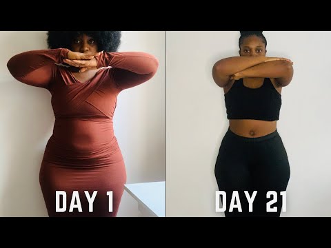 WEIGHT LOSS (TRANSFORMATION) AFTER 21 DAYS WATER FAST CHALLENGE | Before & After.