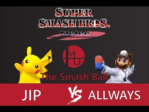 The Smash Ball: Melee Singles - JiP (Pikachu) vs. Allways (Dr. Mario)