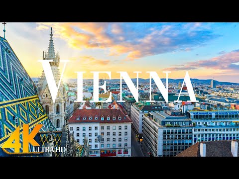Vienna 4K drone view • Amazing Aerial View Of Vienna | Relaxation film with calming music
