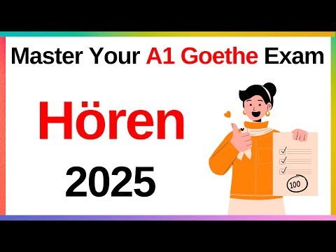Master Your A1 Goethe Exam: Practice with Sample Questions!#A1GermanExam #GermanForBeginners
