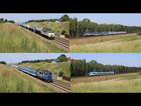 EP09-046, EU07 Captrainu, opóźniony TLK Wolin i kilka innych składów, czyli wakacyjne łowy w Balinie