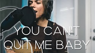You Can&#39;t Quit Me Baby - Queens Of The Stone Age - Acoustic cover