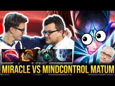 MIRACLE Phantom Assassin  vs MATUMBAMAN & MIND CONTROL - MERCY PLZ Dota 2