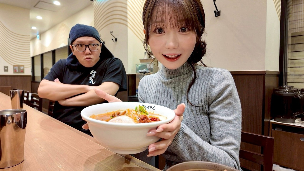 みそきん店主と朝ラー活【ヒカキンさん】