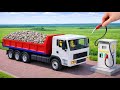 DIY Mini Machines Tractor Truck Road Building Projects