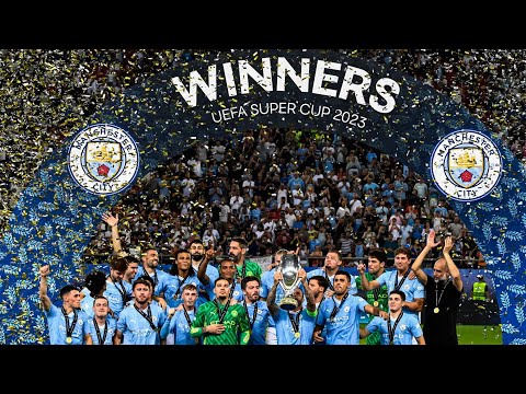 Man City FOURTH trophy of 2023 | Penalty shootout and Super cup winning moments for Manchester city