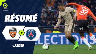 FC LORIENT - PARIS SAINT-GERMAIN (1 - 4) - Highlights - (FCL - PSG) / 2023-2024