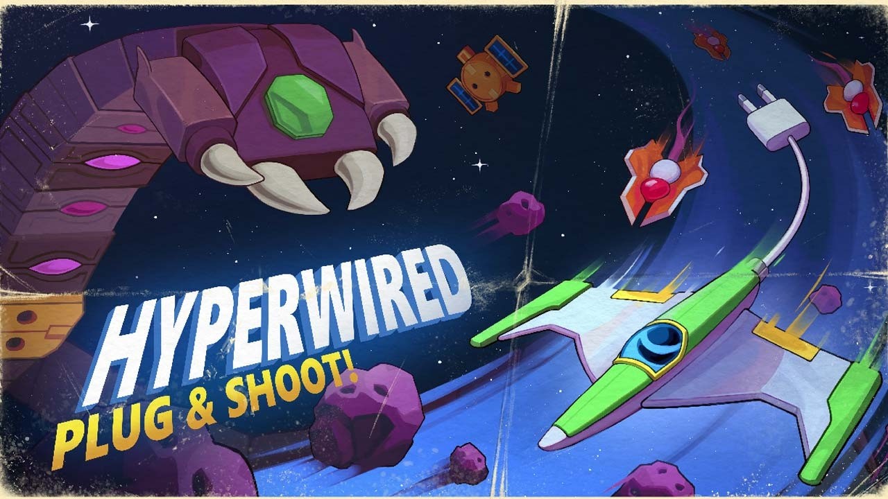 Gameplay trailer thumbnail for Hyperwired roguelike space shooter
