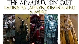 The Armour on Game of Thrones | Kingsguard | Lannister | Knights of the Vale