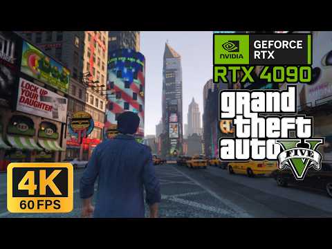 GTA 5 Liberty City Preservation Mod Gameplay (RTX 4090)