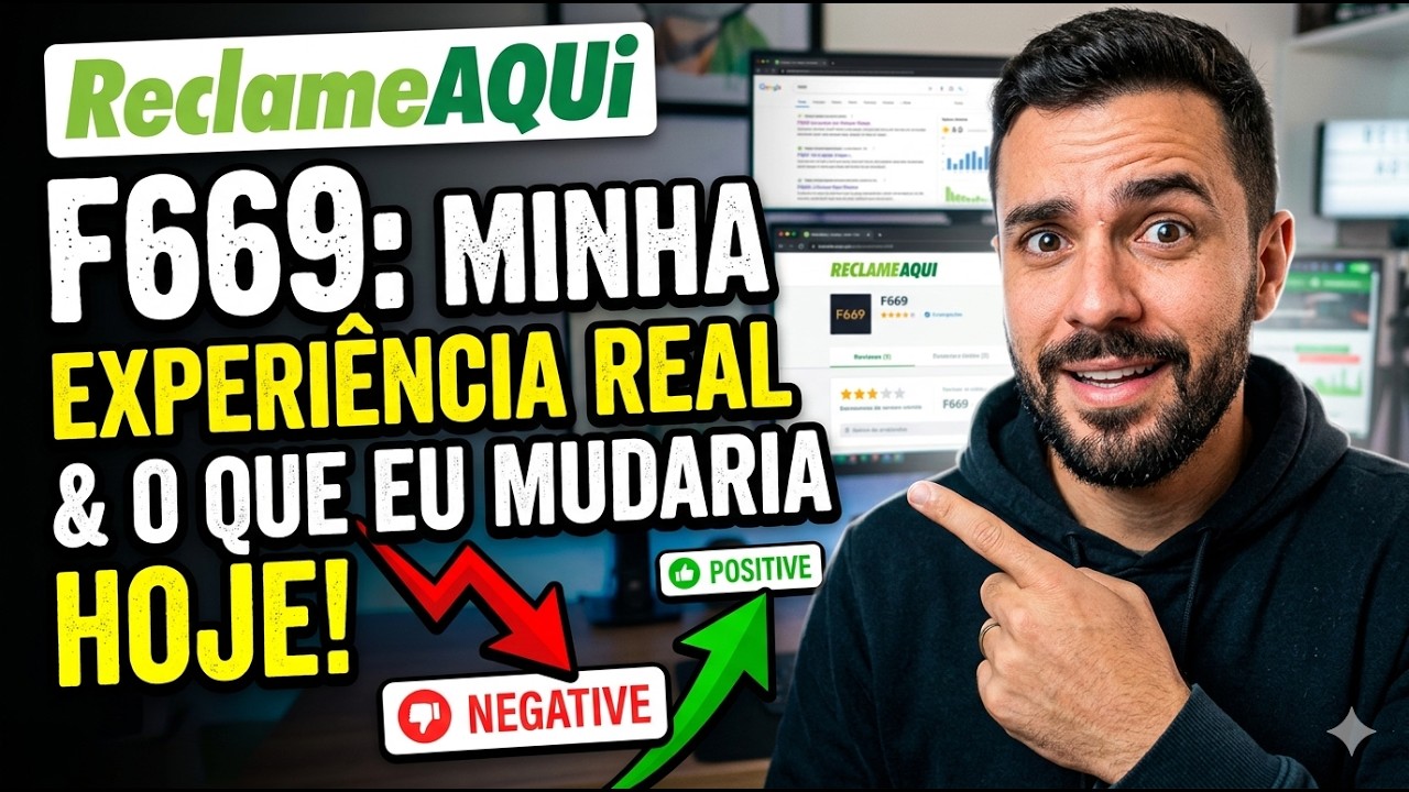 f669 Com — my real experience + what I would do differently today right here on Reclame Aqui!!