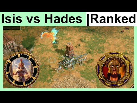 Isis vs Hades | 1v1 Ranked | Age of Mythology Retold