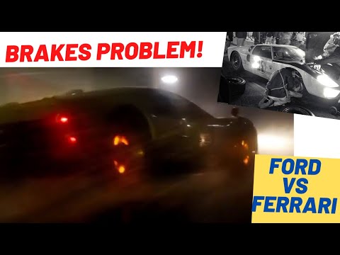 Ford v Ferrari | Le Mans Brakes Failure Scene | Replacing the Whole Brakes System | 1966 24h Le Mans